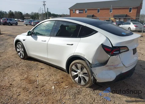 2021 Tesla Model Y Long Range Dual Motor All-Wheel Drive from USA, damaged, VIN 5YJYGDEE0MF203326